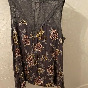 Shirt is from torrid size 2x